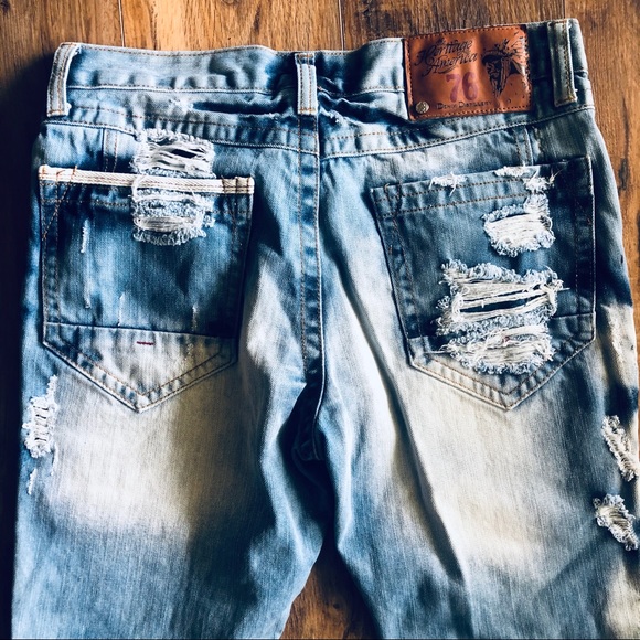 The heritage America denim distillery jeans 32x33 - Picture 6 of 7